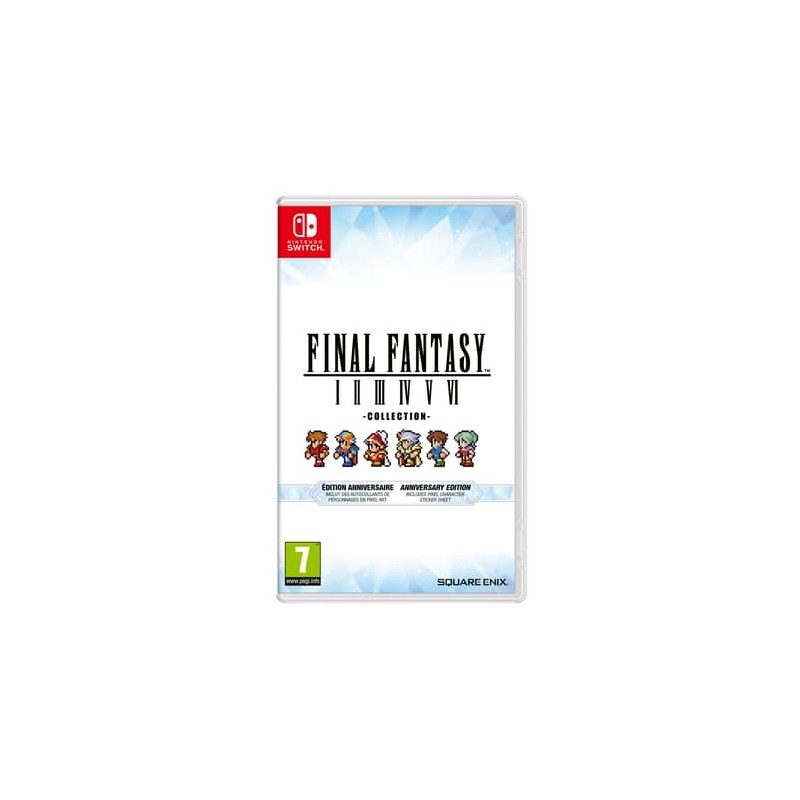 Final Fantasy I-VI Collection - Édition Anniversaire - Version Nintendo Switch