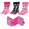 ALICE -Chat du Cheshire -Pack de 3 Paires de Chaussettes(Taille 36-43)