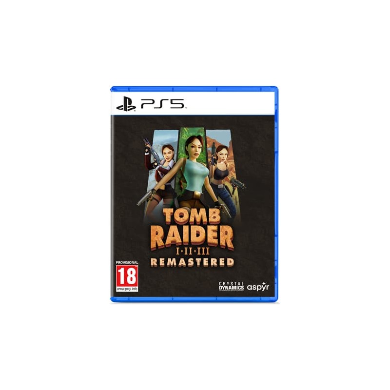 Tomb Raider I-III Remastered starring Lara Croft - Version PS5