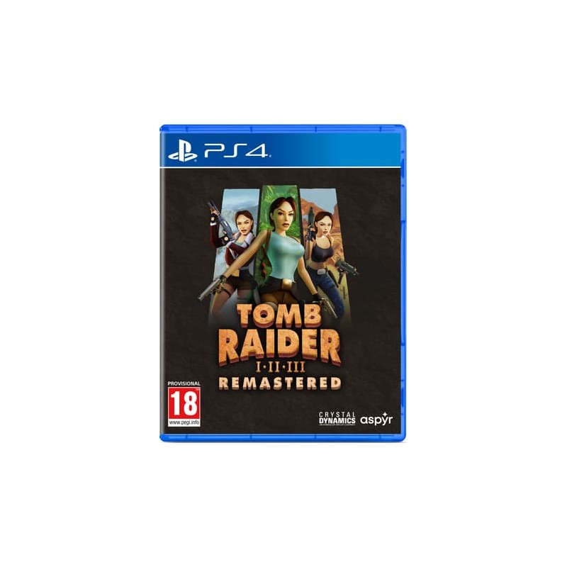 Tomb Raider I-III Remastered starring Lara Croft - Version PS4