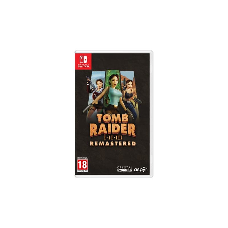 Tomb Raider I-III Remastered starring Lara Croft - Version NINTENDO SWITCH