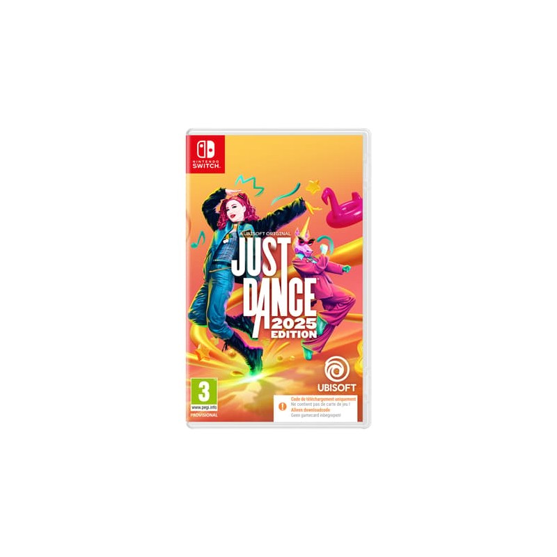 Just Dance 2025 Edition (Code-in-a-box) - Version Nintendo Switch