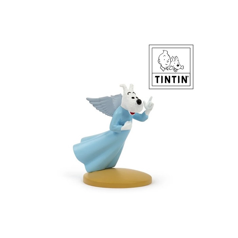 Figurine Tintin : Milou Ange - Collection Figurines en Résine Tintin