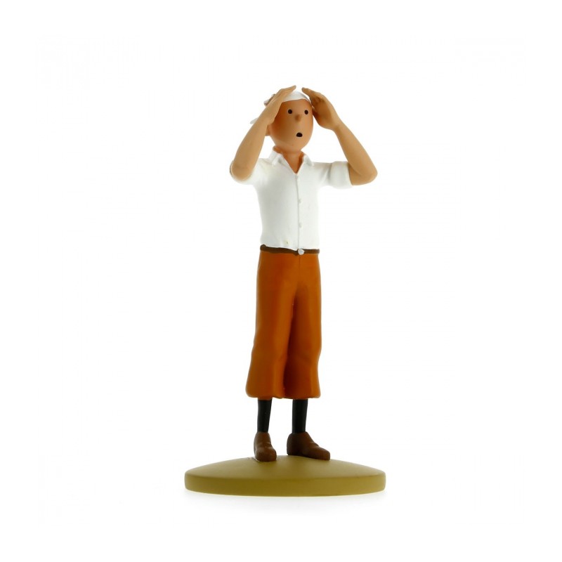 Figurine de collection Tintin dans le désert 13cm