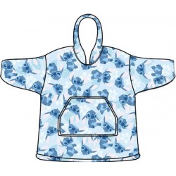 LILO & STITCH - - Stitch - Sweat Poncho - Taille Enfant (7-14 ans)