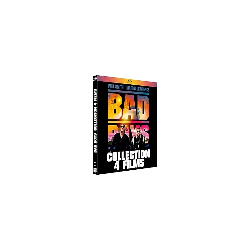 Bad boys - collection 4 films : bad boys + bad boys II + bad boys for life + bad boys : ride or die   Blu-ray