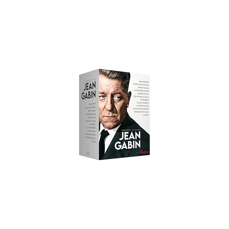 Jean gabin - coffret 12 films