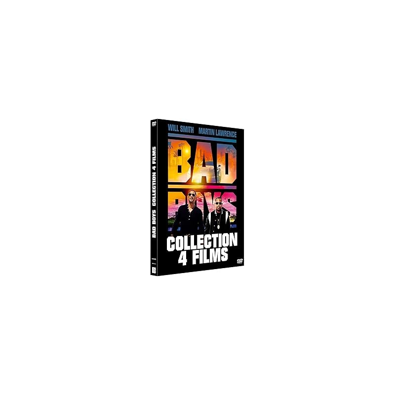 Bad boys - collection 4 films : bad boys + bad boys II + bad boys for life + bad boys : ride or die  DVD