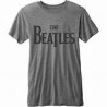 THE BEATLES - T-Shirt BurnOut Col - Drop T Logo - Men (XL)