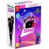 Let's Sing 2025 - Hit français et internationaux + 2 Microphones - Version Nintendo Switch