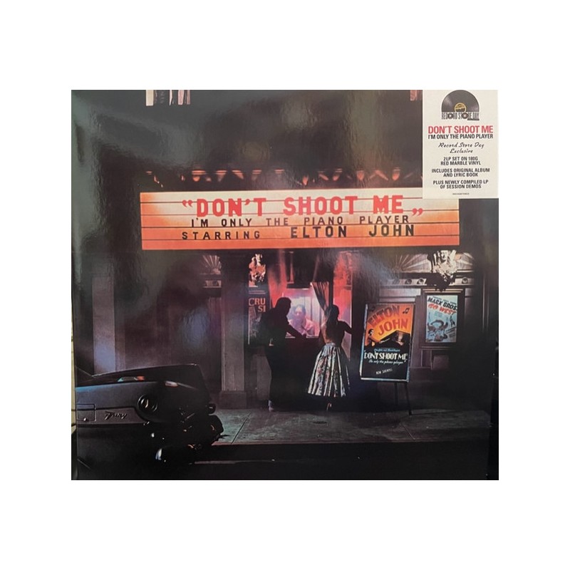 Elton John - Don't Shoot Me I'm Only The Piano Player 2xLP Coloured Vinyl