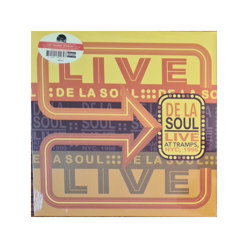 De La Soul - Live at Tramps, NYC, 1996 1xLP Coloured Vinyl RSD