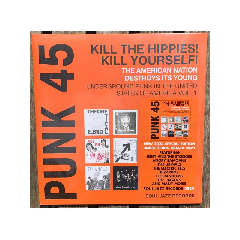 PUNK 45: Kill The Hippies! Kill Yourself! 2xLP Coloured Vinyl RSD