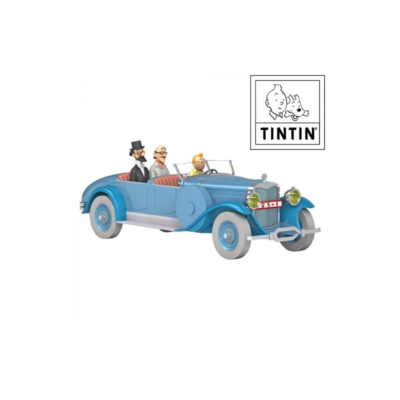 La Lincoln Torpedo du Dr Finney - Voiture de Tintin N°10 - 1/24