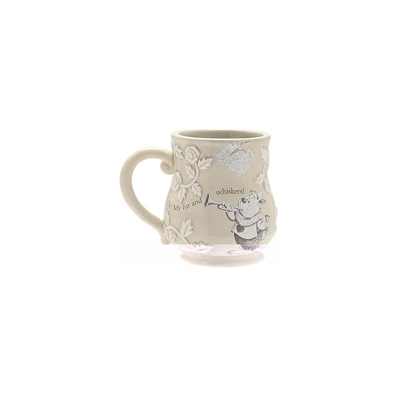 ALICE AUX PAYS DES MERVEILLES - Le Lapin Blanc - Mug en Relief 350ml