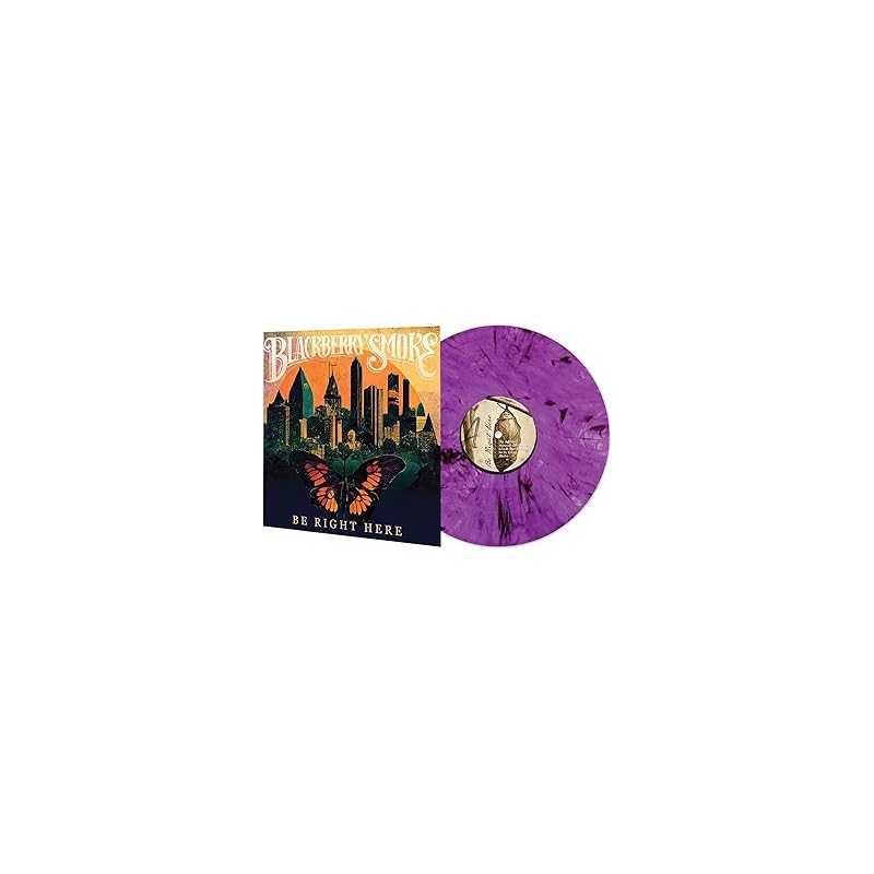 Blackberry Smoke Be Right Here  Purple 180g 1-LP, Coloured Vinyl