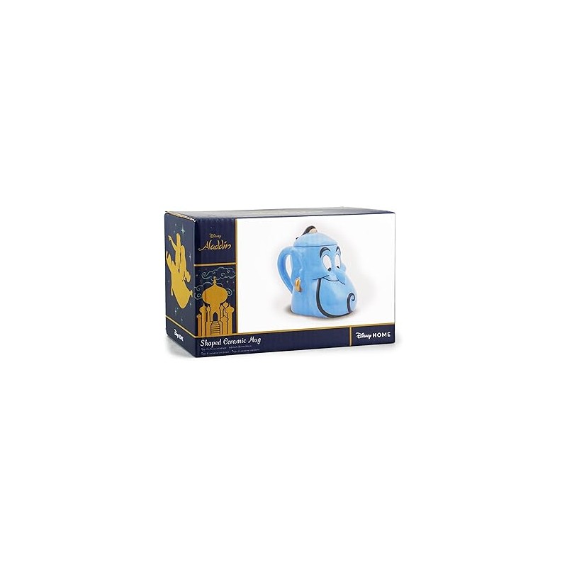 Disney - Mug 3D avec couvercle "Génie" Aladdin - 375ml