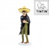 Caporal Diaz - Statue en Métal Tintin - La Collection de Cartes de Vœux de 1972 - 6,5 cm