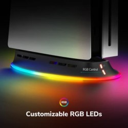 Base de refroidissement RGB LED pour PS5/PS5 SLIM