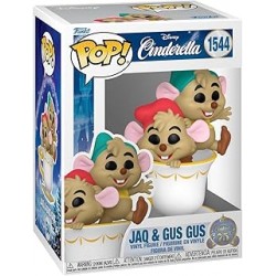 CENDRILLON 75EME ANNIVERSAIRE - POP Disney N° 1544 - Jac et Gus