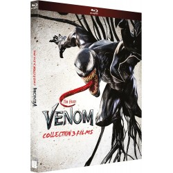 Coffret Venom - Collection 3 films : Venom + Venom : Let There Be Carnage + Venom 3 : The Last Dance  Blu-ray