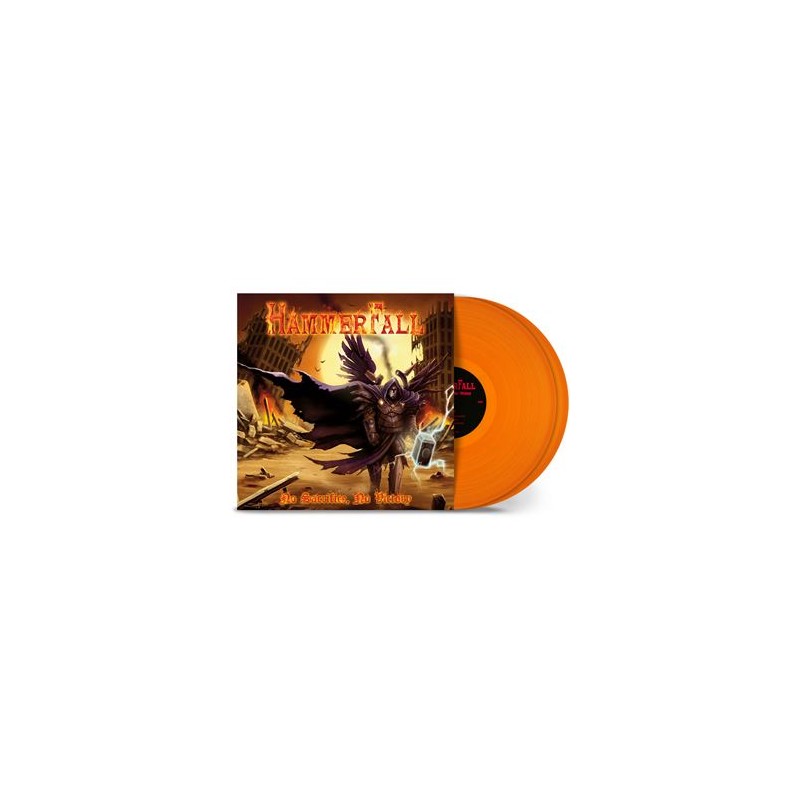 Hammerfall No Sacrifice, No Victory  Orange 2-LP  Coloured Vinyl