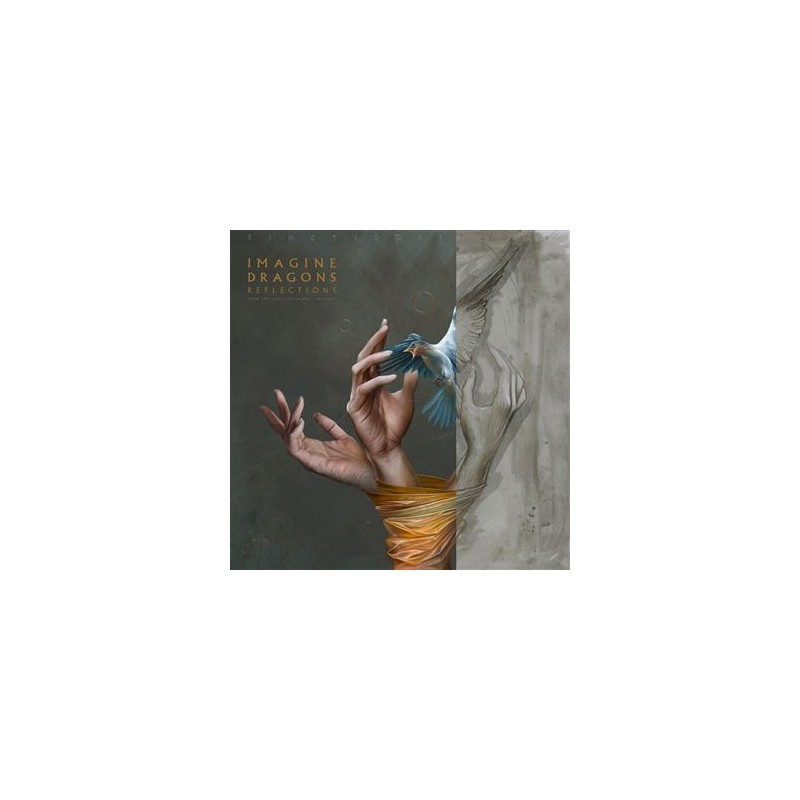 Imagine Dragons - Reflections (From The Vault Of Smoke + Mirrors) Édition Limitée Vinyle Bleu Marbré