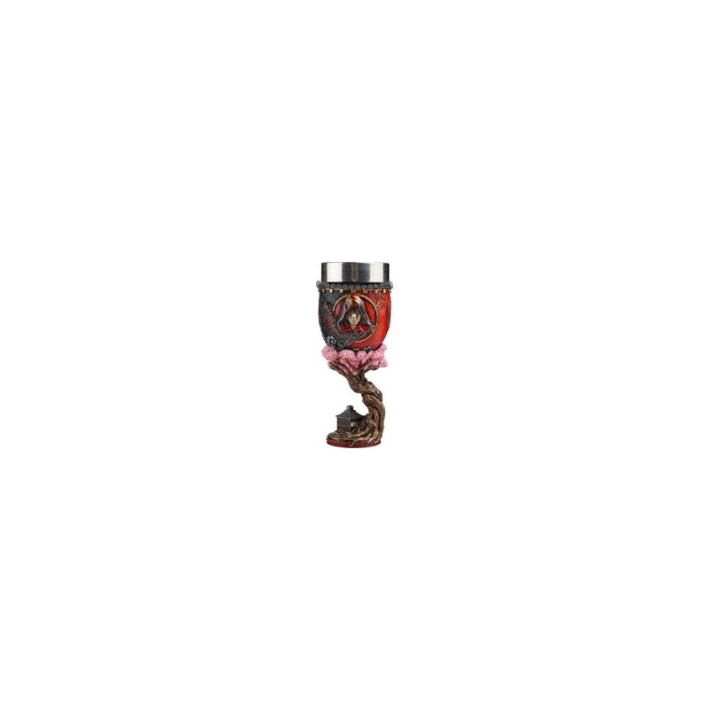 Nemesis Now - Assassin's Creed Shadow - Coupe Naoe et Yasuke 19.5cm