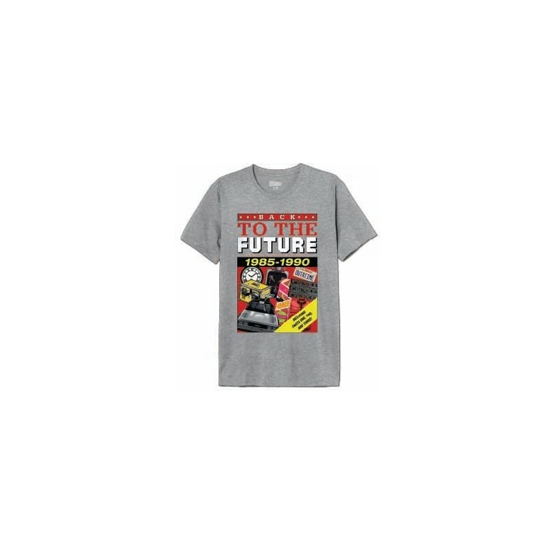Retour vers le futur - almanac from the future - t-shirt homme (xl)