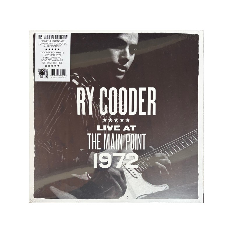 Ry Cooder – Live At The Main Point 1972   RSD