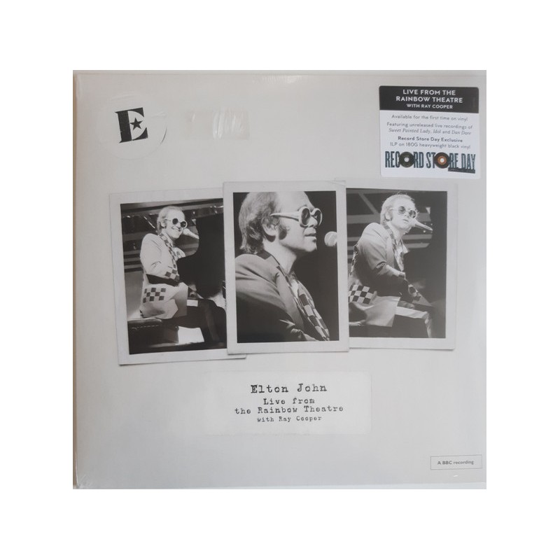 Elton John With Ray Cooper – Live From The Rainbow Theatre RSD
