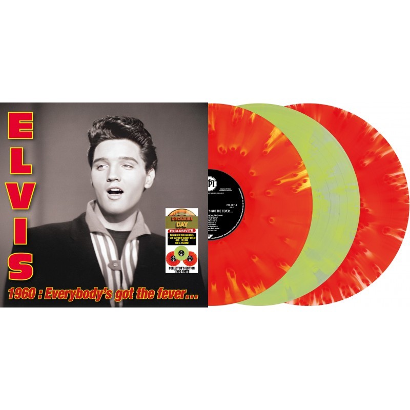 Elvis 1960 Everybody's Got The Fever On Cloudy Vinyl RSD 2025 VPI Label