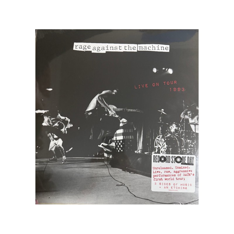 Rage Against The Machine – Live On Tour 1993  RSD