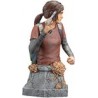 The Last of Us Ellie avec buste de pistolet 19 cm