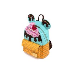 Loungefly : Disney Mickey et Minnie Sweets Ice Cream Mini sac à dos