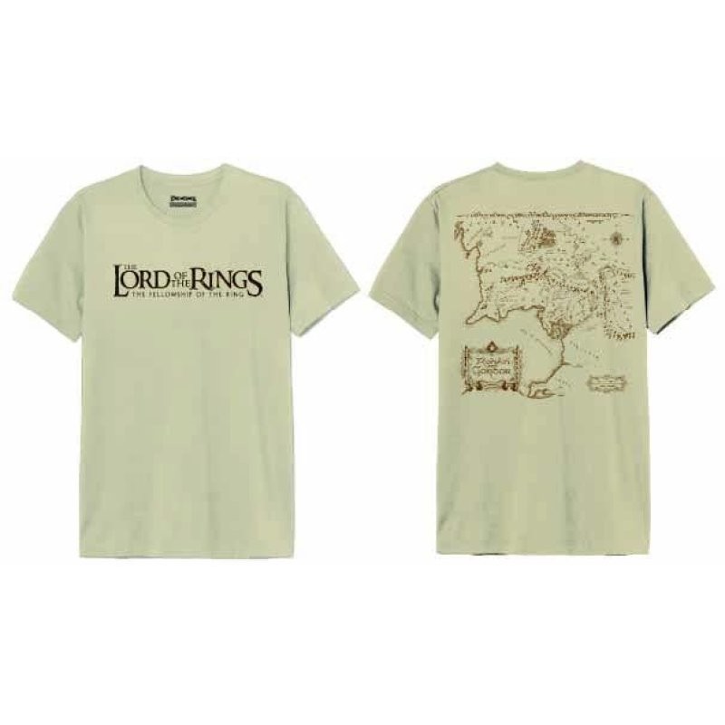 LE SEIGNEUR DES ANNEAUX - Gondor Map - T-Shirt Homme (XL)