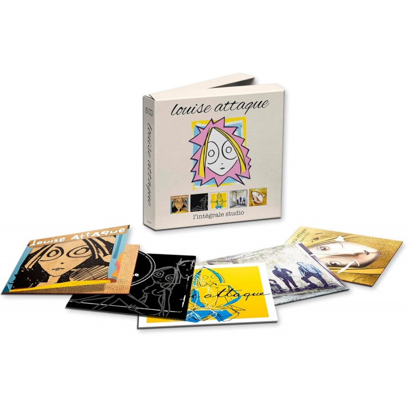 Louise Attaque -L'Intégrale Studio 5cd