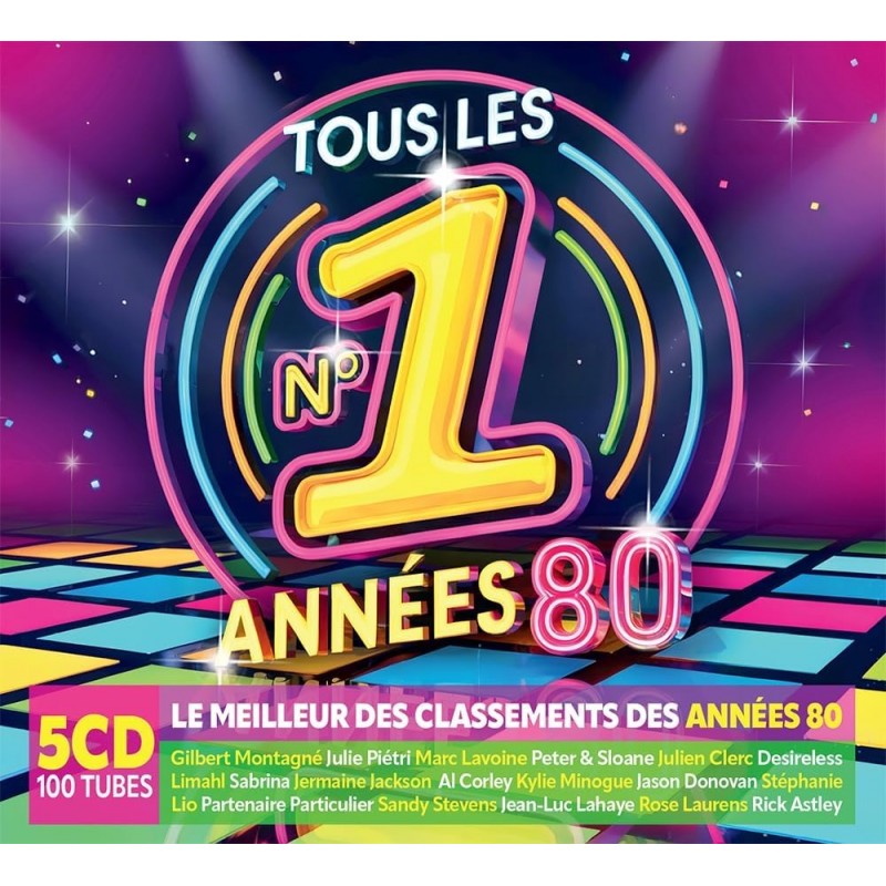 Tous les N°1 Années 80