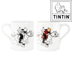 Tintin avec Milou sur le...