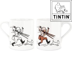Tintin avec un appareil...