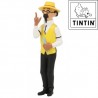 Professeur Tournesol jardinier - Tintin figurine de Pvc- 9cm