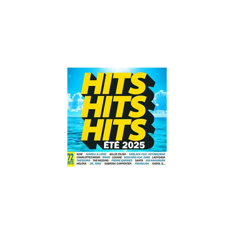 Hits Hits Hits été 2025 Édition Limitée