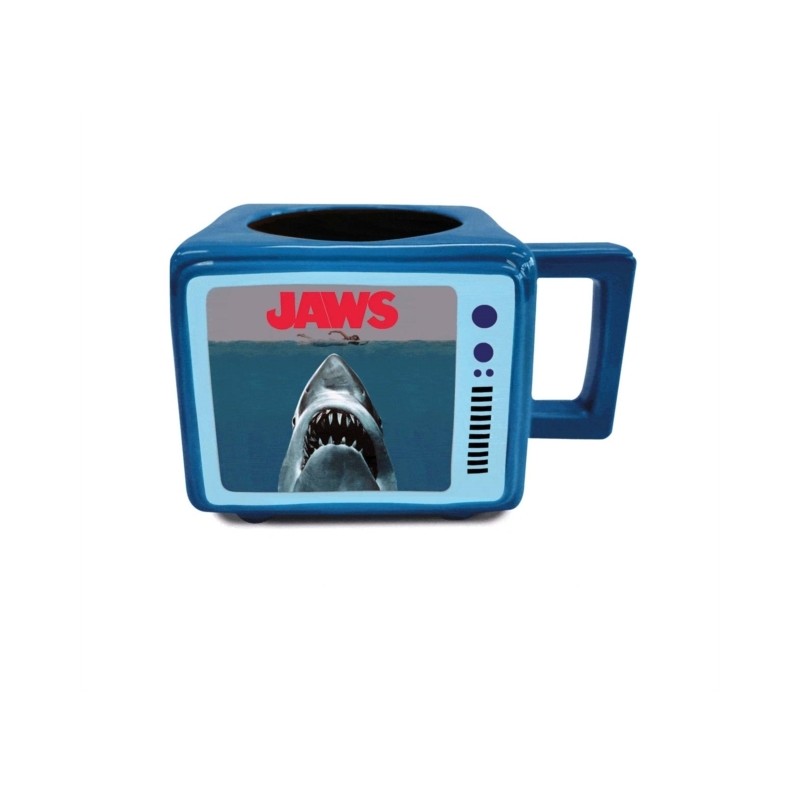 LES DENTS DE LA MER- Bigger Boat - Mug RETRO TV thermoréactif 500ml