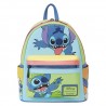 DISNEY - Jaase Stitch Colorblock - Mini Sac à Dos Loungefly Exclusive