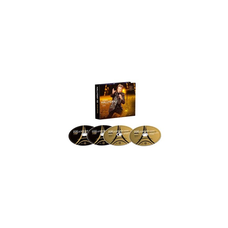 Johnny Hallyday - Tour Eiffel 2000 - 25ème Anniversaire 2xCD+2xDVD Anniversary Edition
