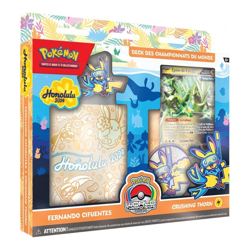 Pokémon - Deck des Championnats du Monde 2024 : Épine-de-Fer ex