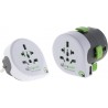 Q2 Power | Qdapter 360 USB World to Europe USB 2.1 A| Adaptateur de Voyage Universel avec Prise de Terre