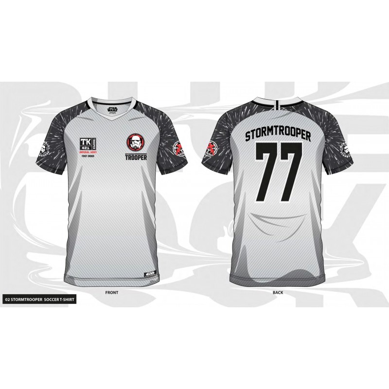 STAR WARS - Stormtrooper 77 - Maillot de Foot Homme (L)