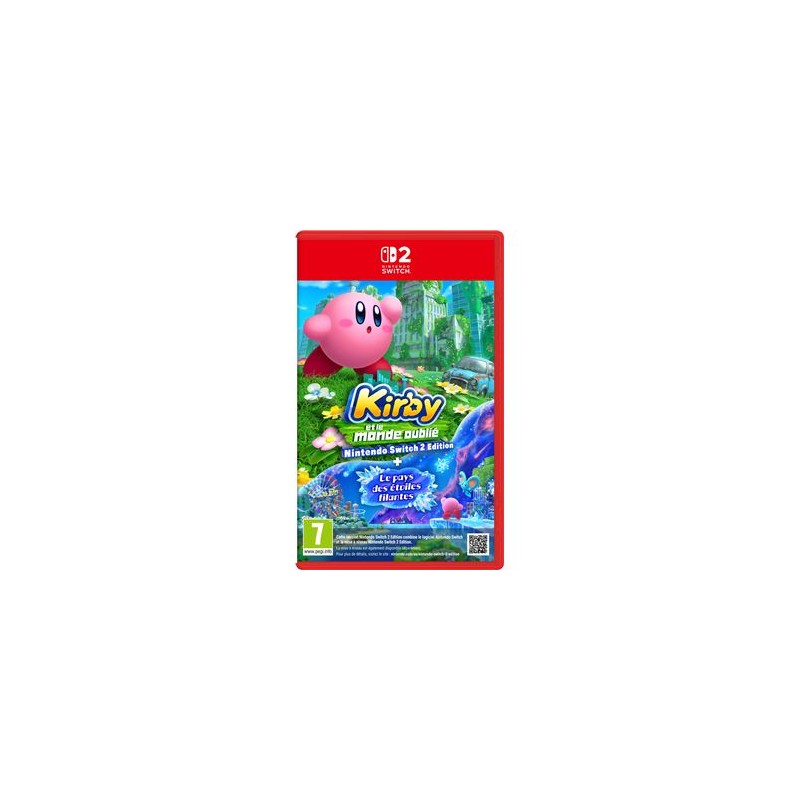 Kirby et le monde oublié - Nintendo Switch 2 Edition + Le pays des étoiles filantes - Version Nintendo Switch 2