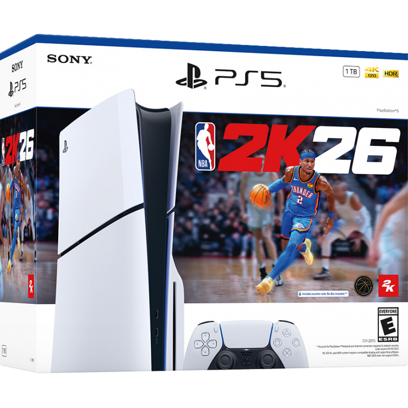 PlayStation 5 Console (Slim) + NBA 2K26
